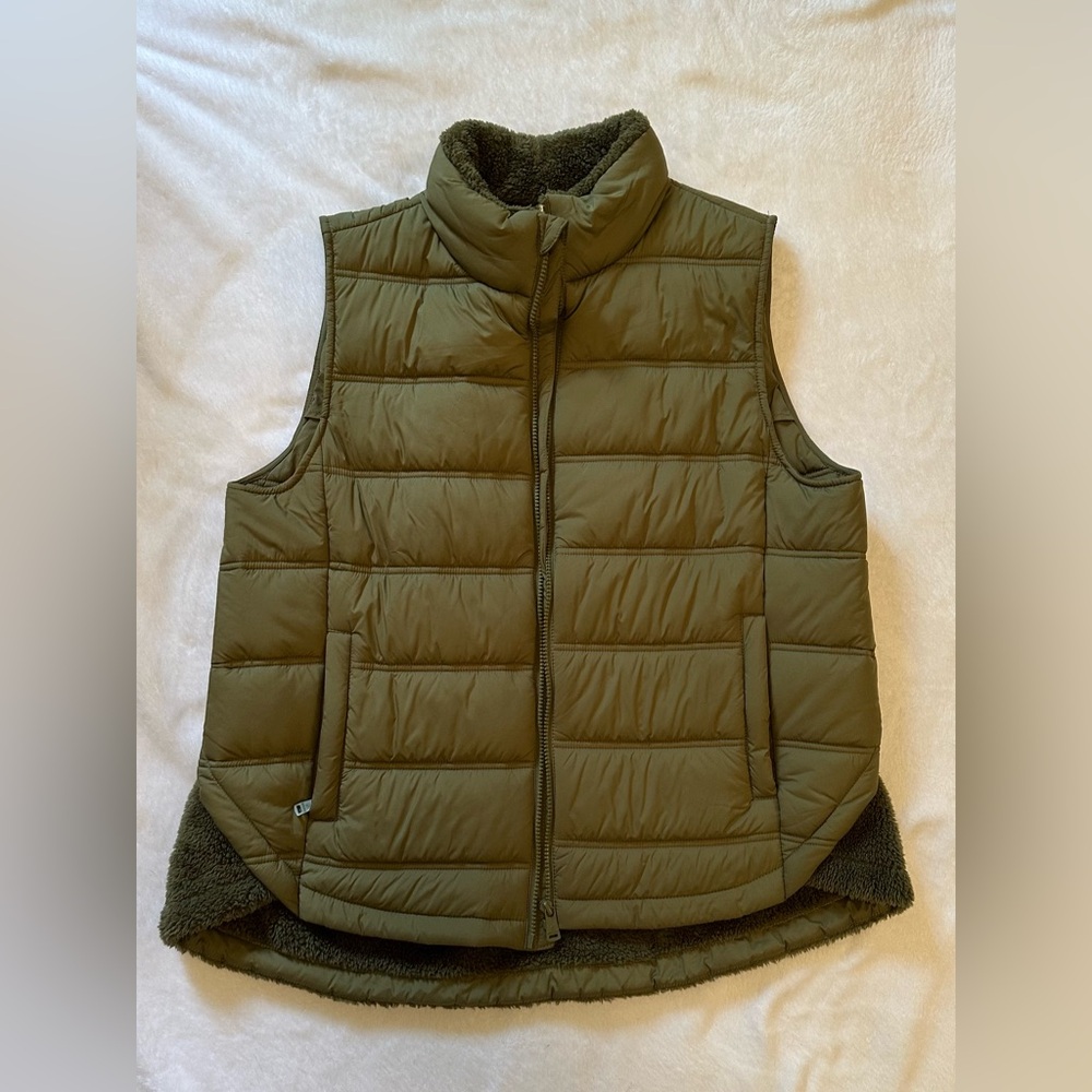 Bernardo - insulated vest - green - size L